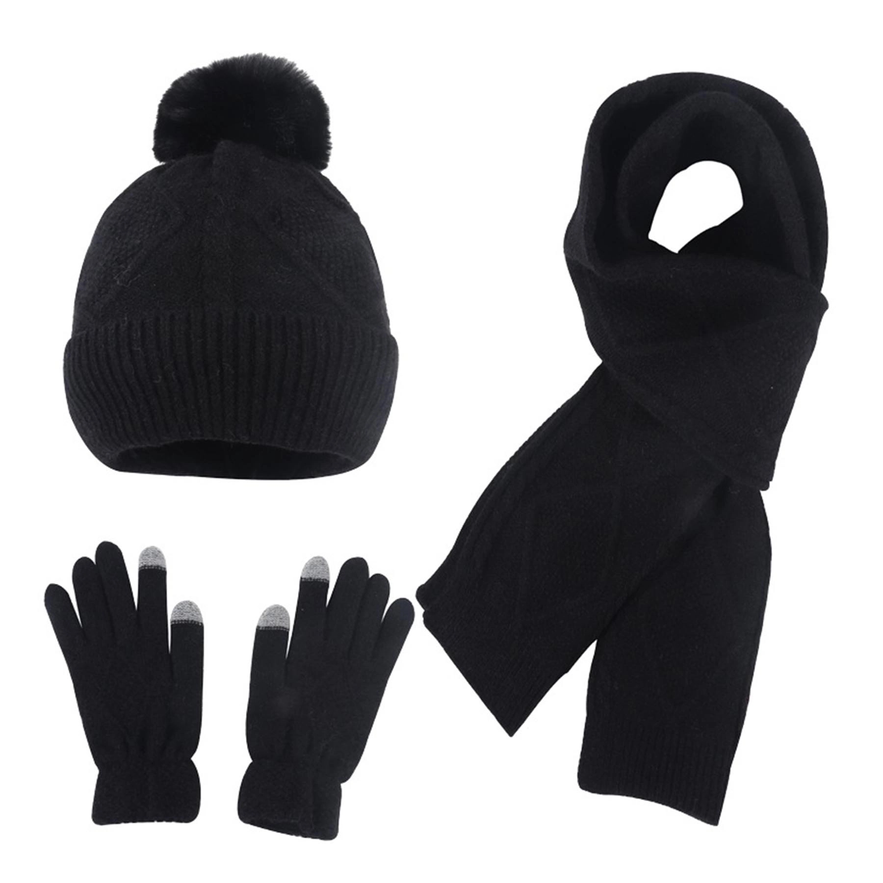 3Pcs Winter Scarf Set 2