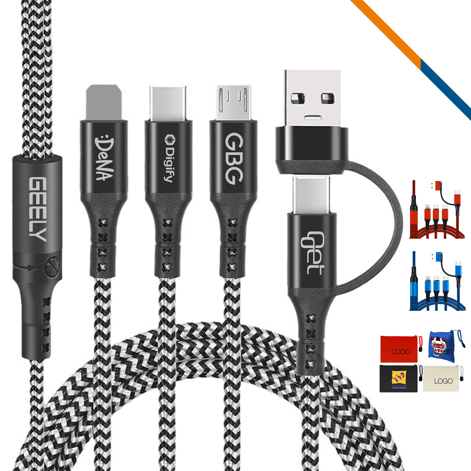 Flexi 5in1 Type-C Charging Cable 5