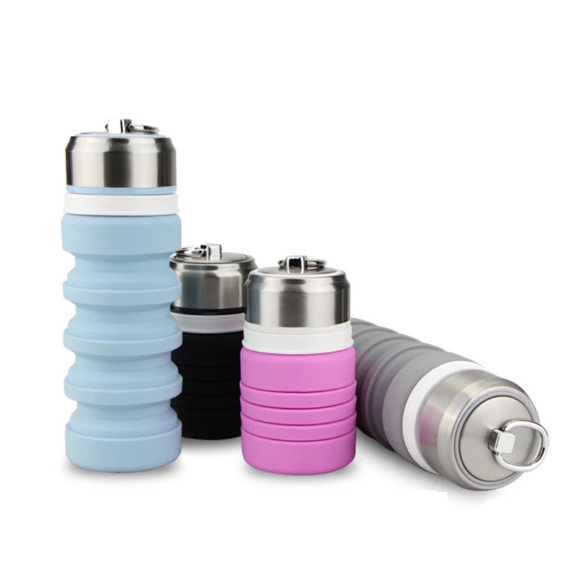 Silicone Foldable Water Bottle 1