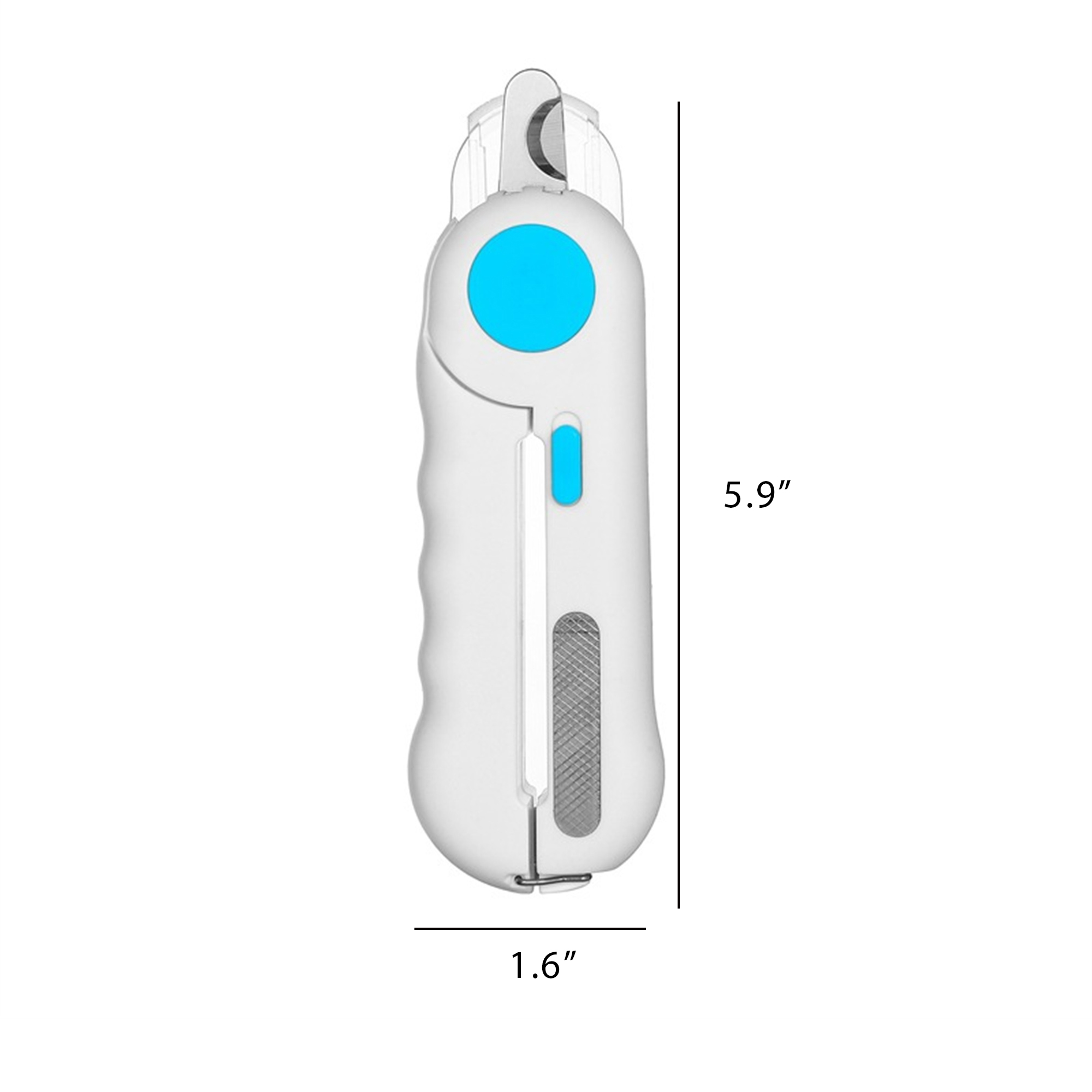 2-in-1 Dog Nail Grinder with LED Light 3