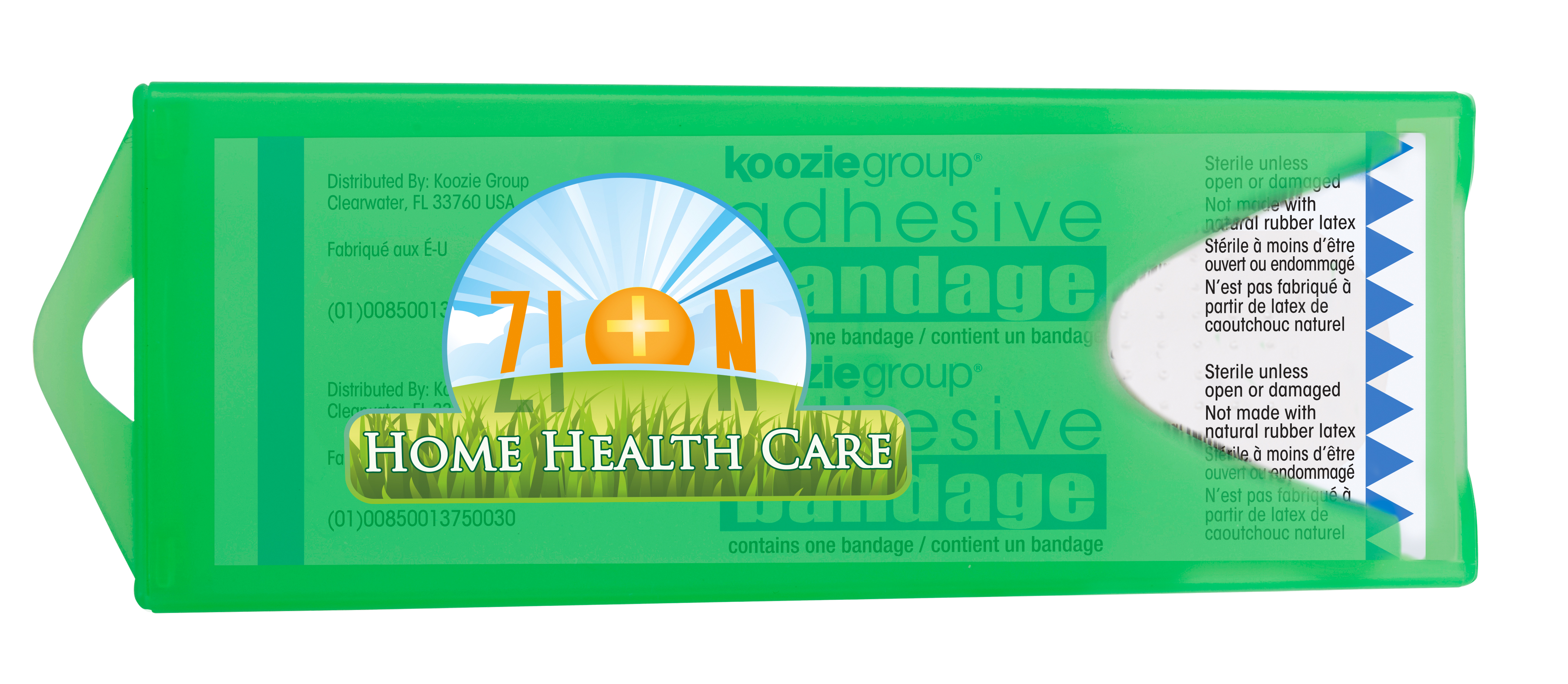 Good Value™ Original Colored Bandage Dispenser with Standard Bandages 12