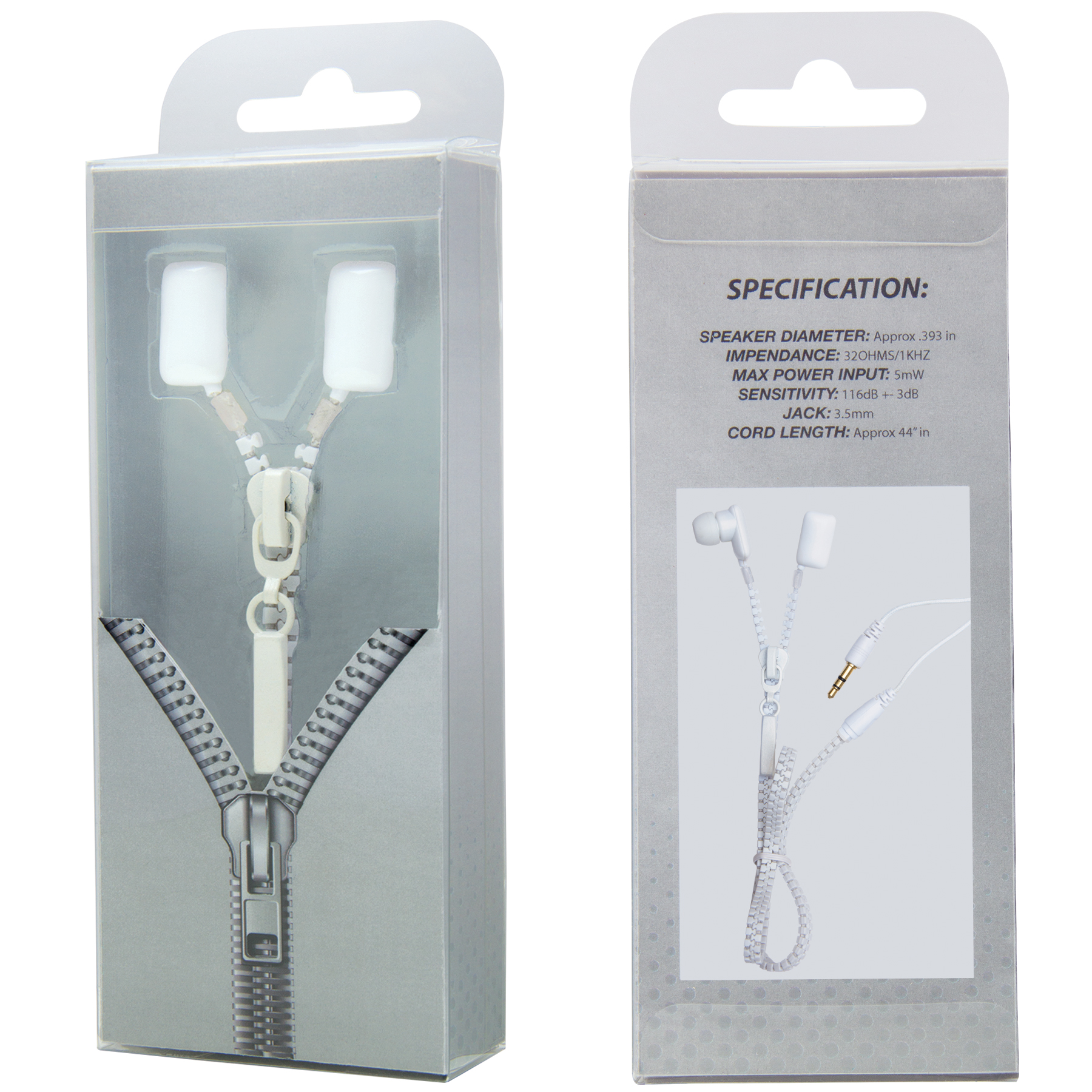 Zipper Earbuds 1