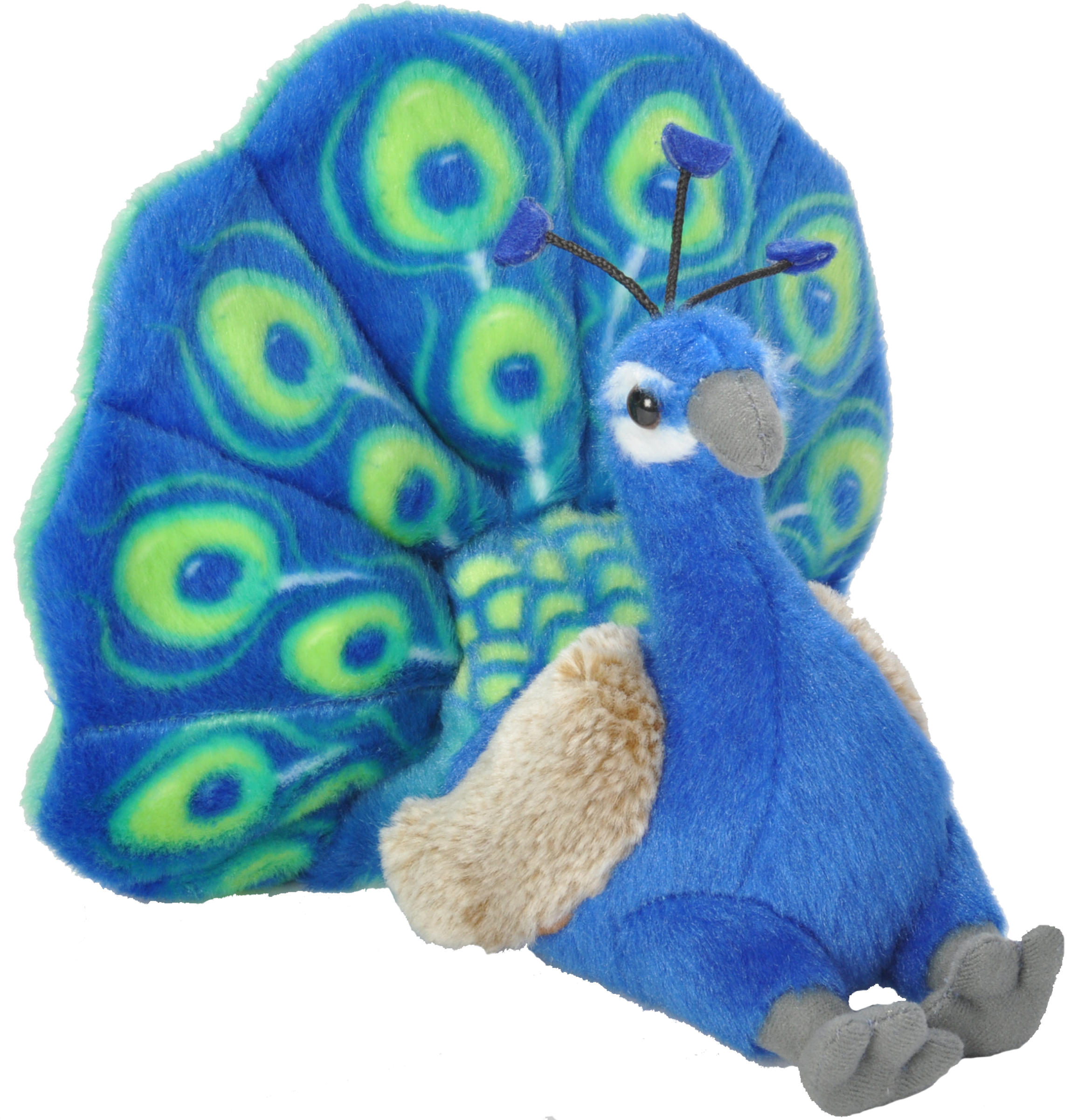 8" Mini Cuddlekin Peacock 2