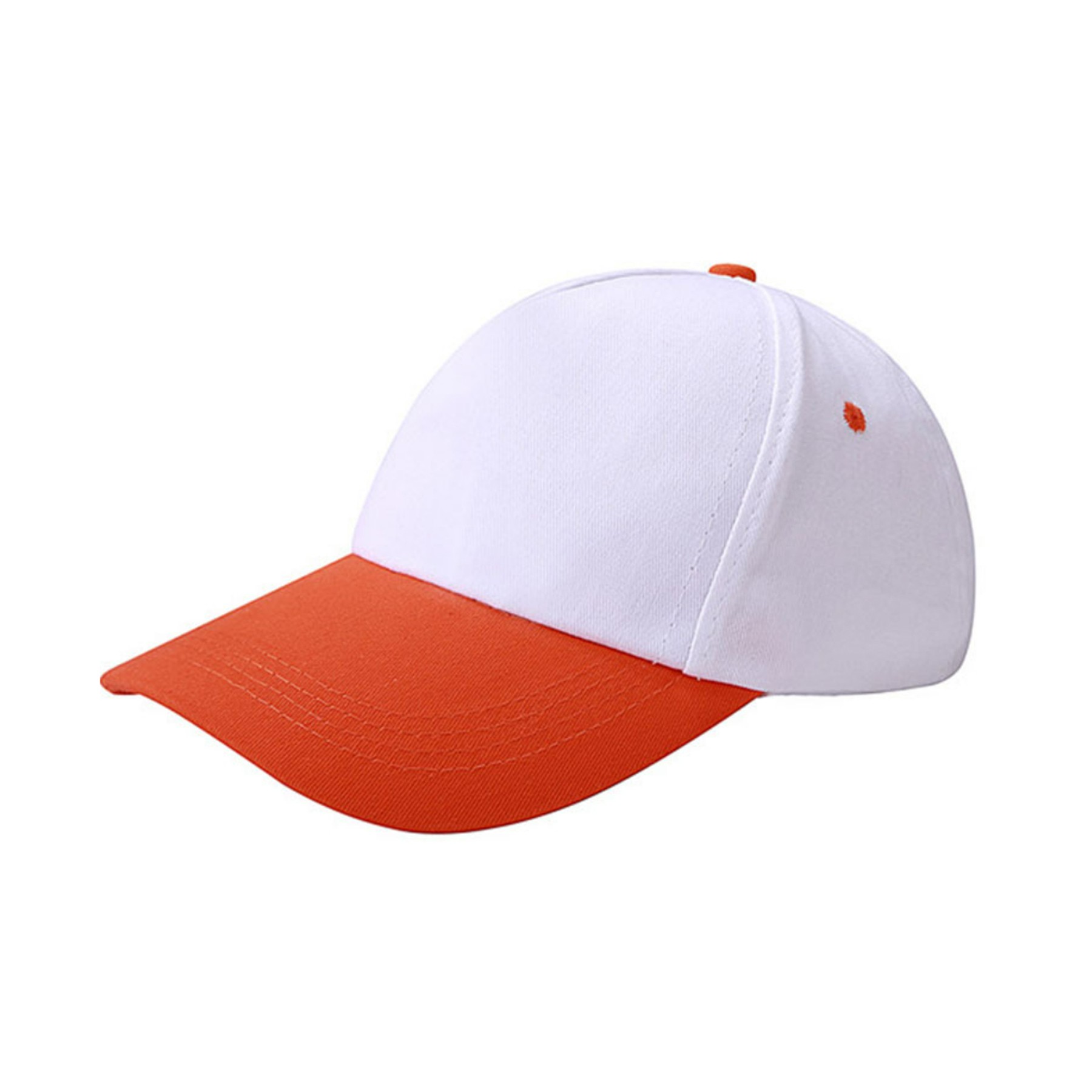 Colored Cotton Baseball Cap 2