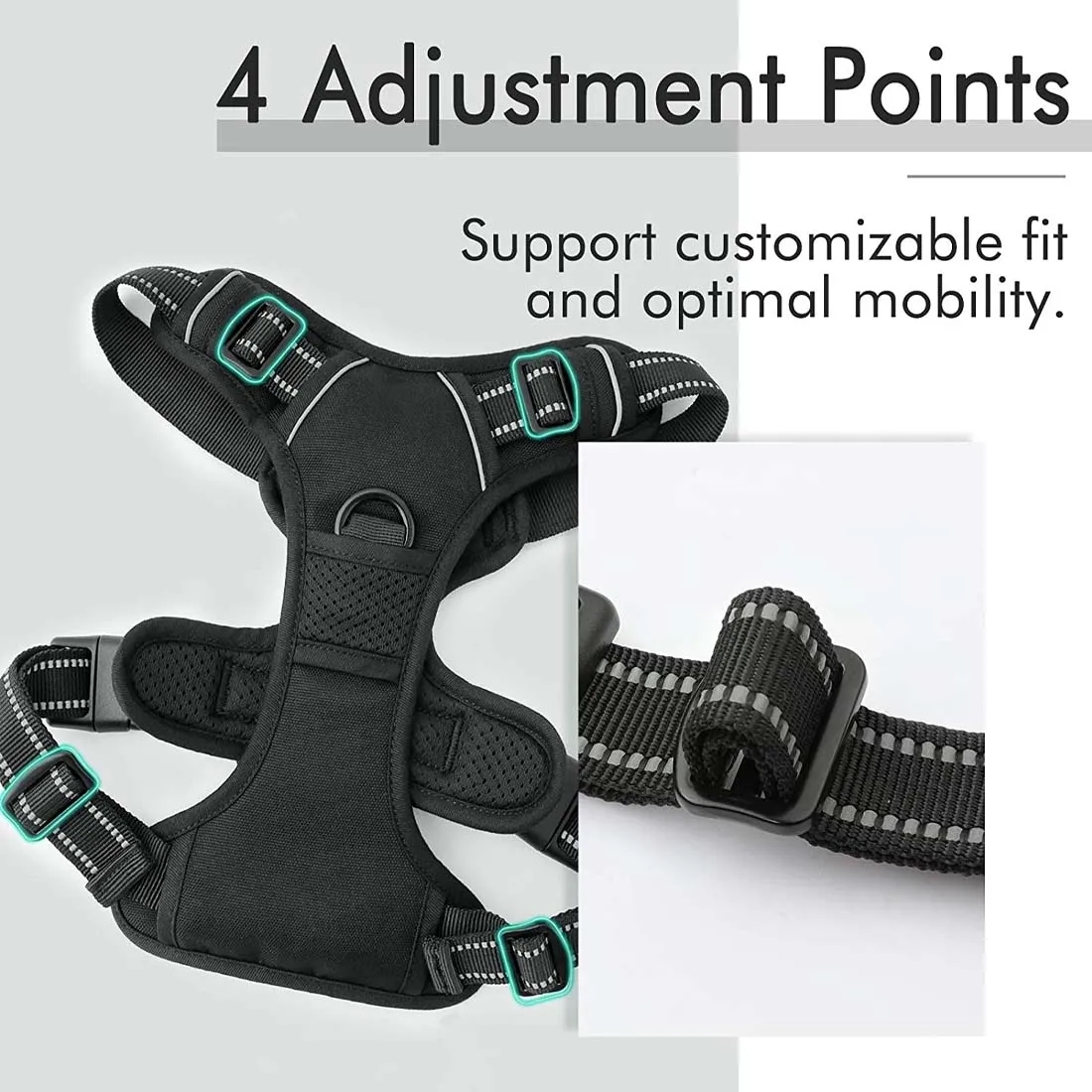 No Pull Adjustable Dog Harness 4