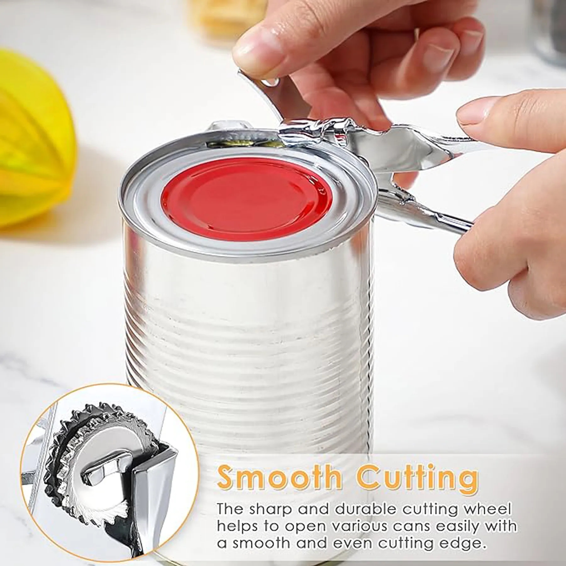 Stainless Steel Hand Held Can Opener 5