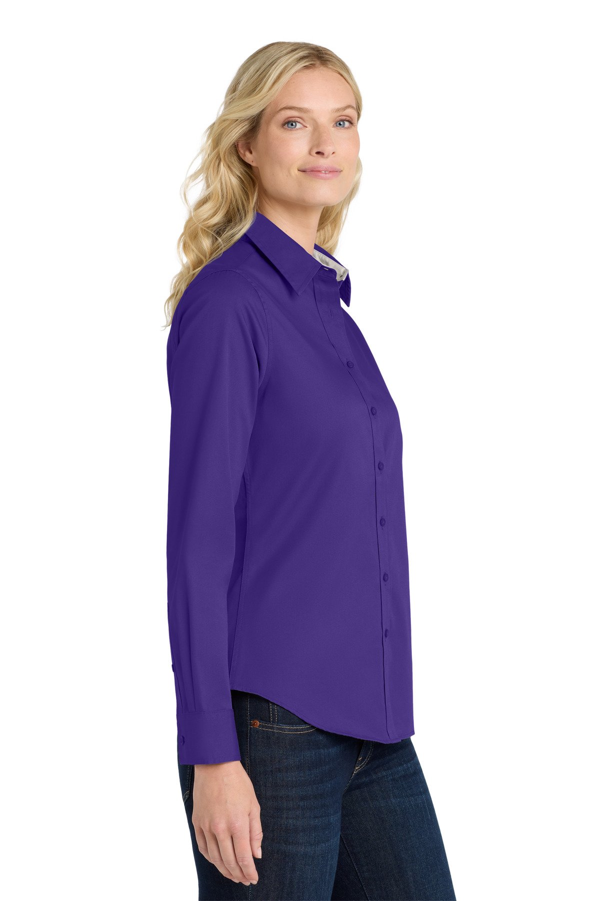 Port Authority Women's Long Sleeve Easy Care Shirt. L608 167