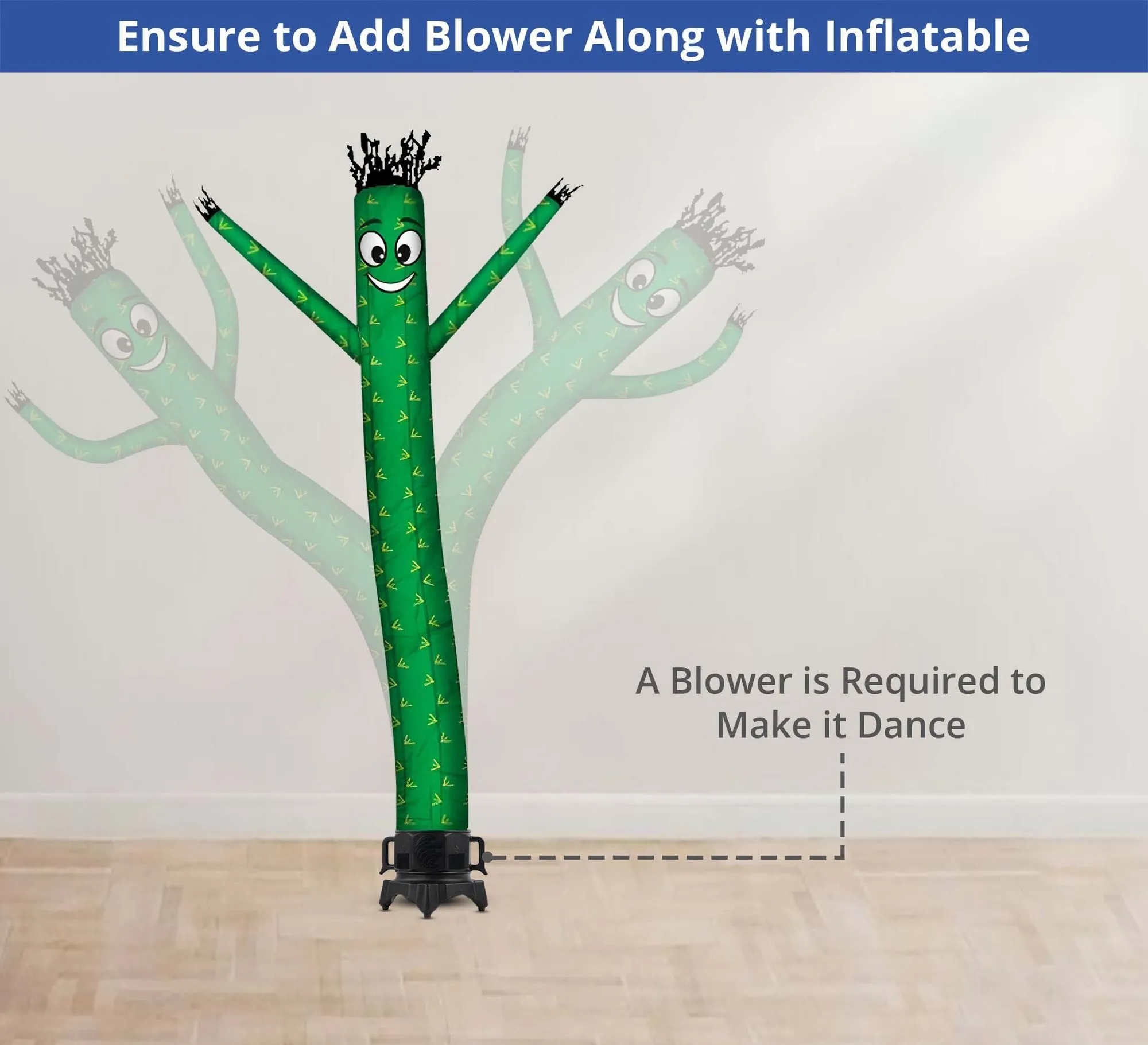 Cactus Inflatable Tube Man Character with Blower 5