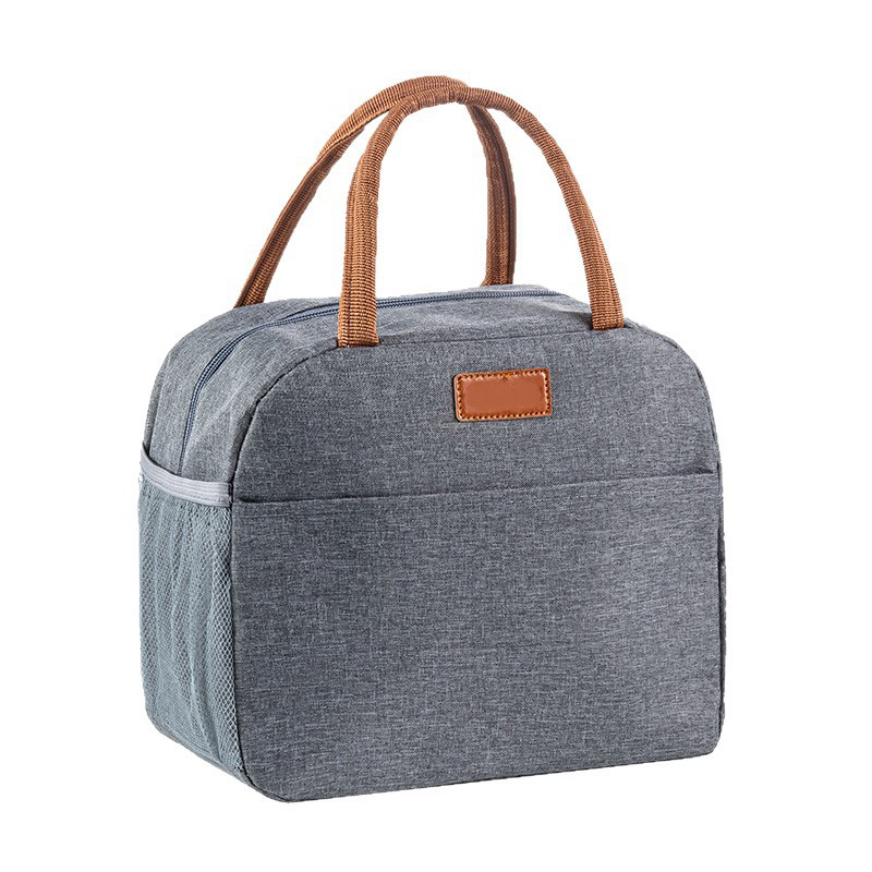 Insulated Lunch Bag with Thickened Aluminum Foil Compartment 2