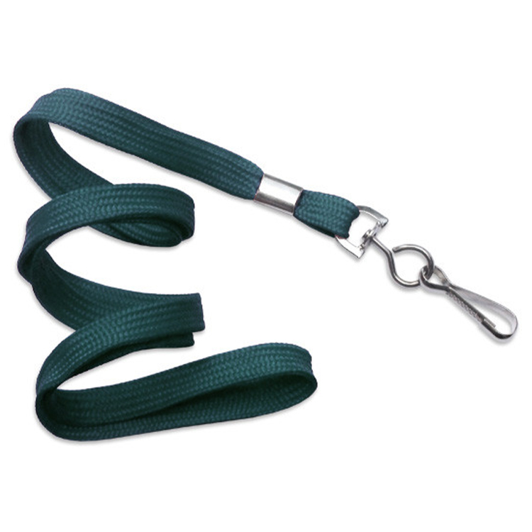 3/8" Blank Lanyard with Swivel J-Hook 1