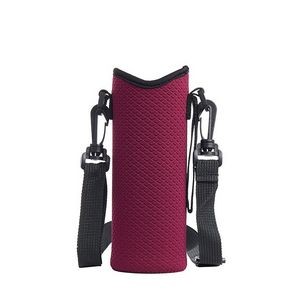 Water Bottle Carrier Holder Sling Case Bag 13