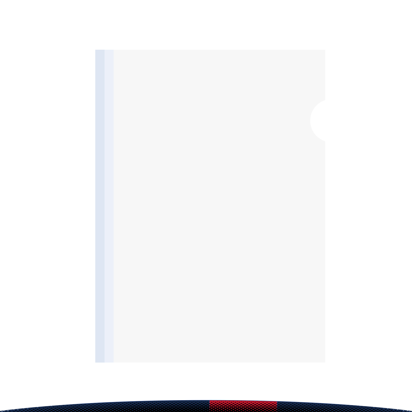 Clear Document Folder 9