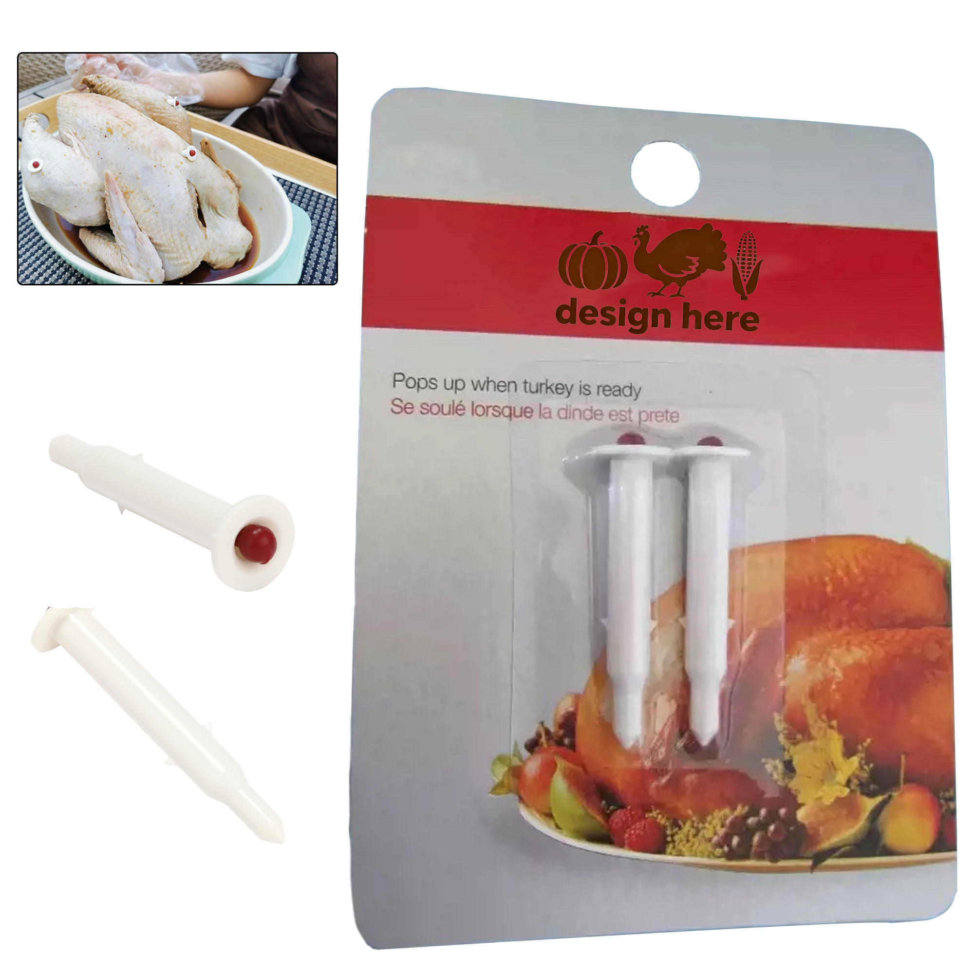 Holiday Feast Ready Pop-Up Thermometer 3