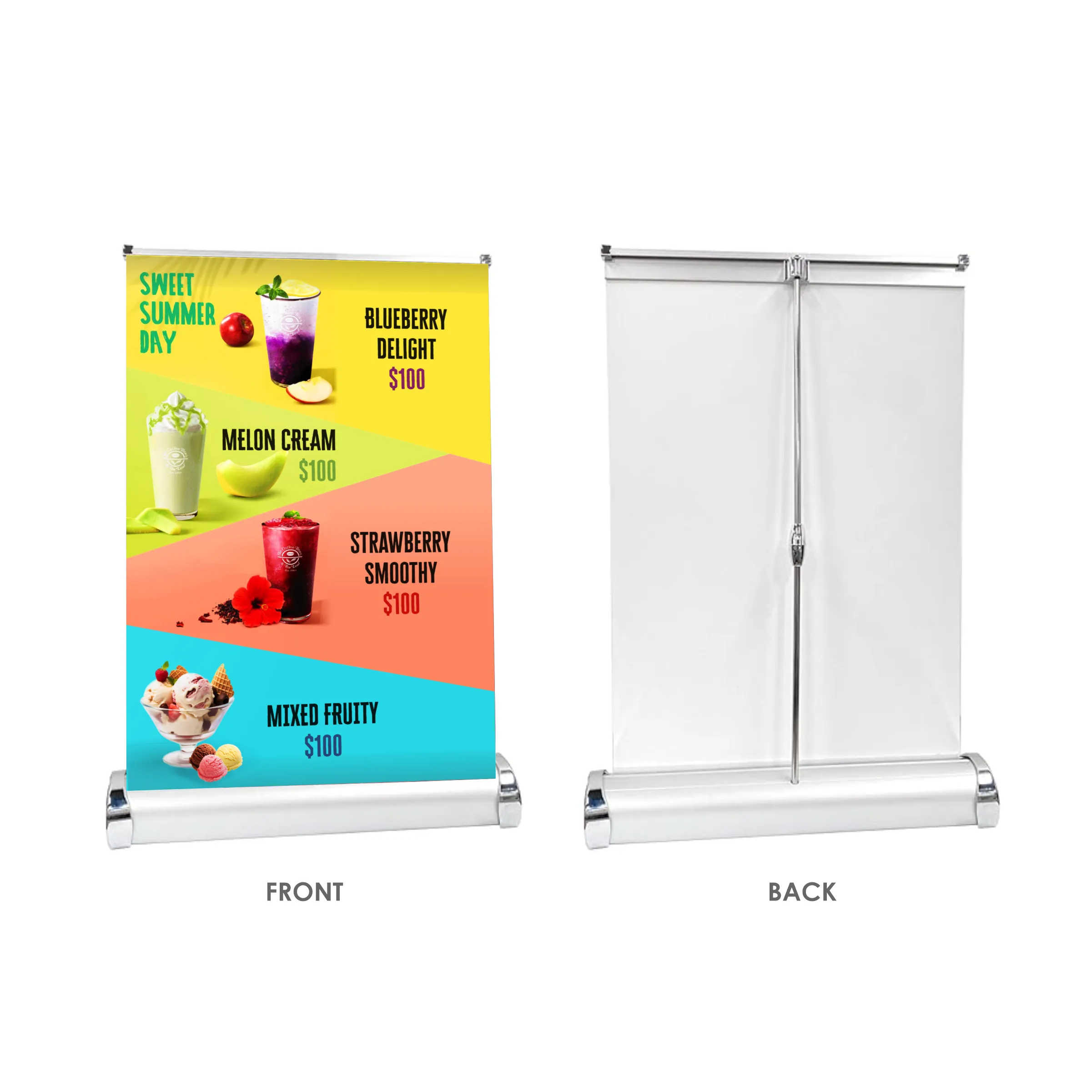 A3 Table Top Retractable Banner Product Bundle/Kit 3