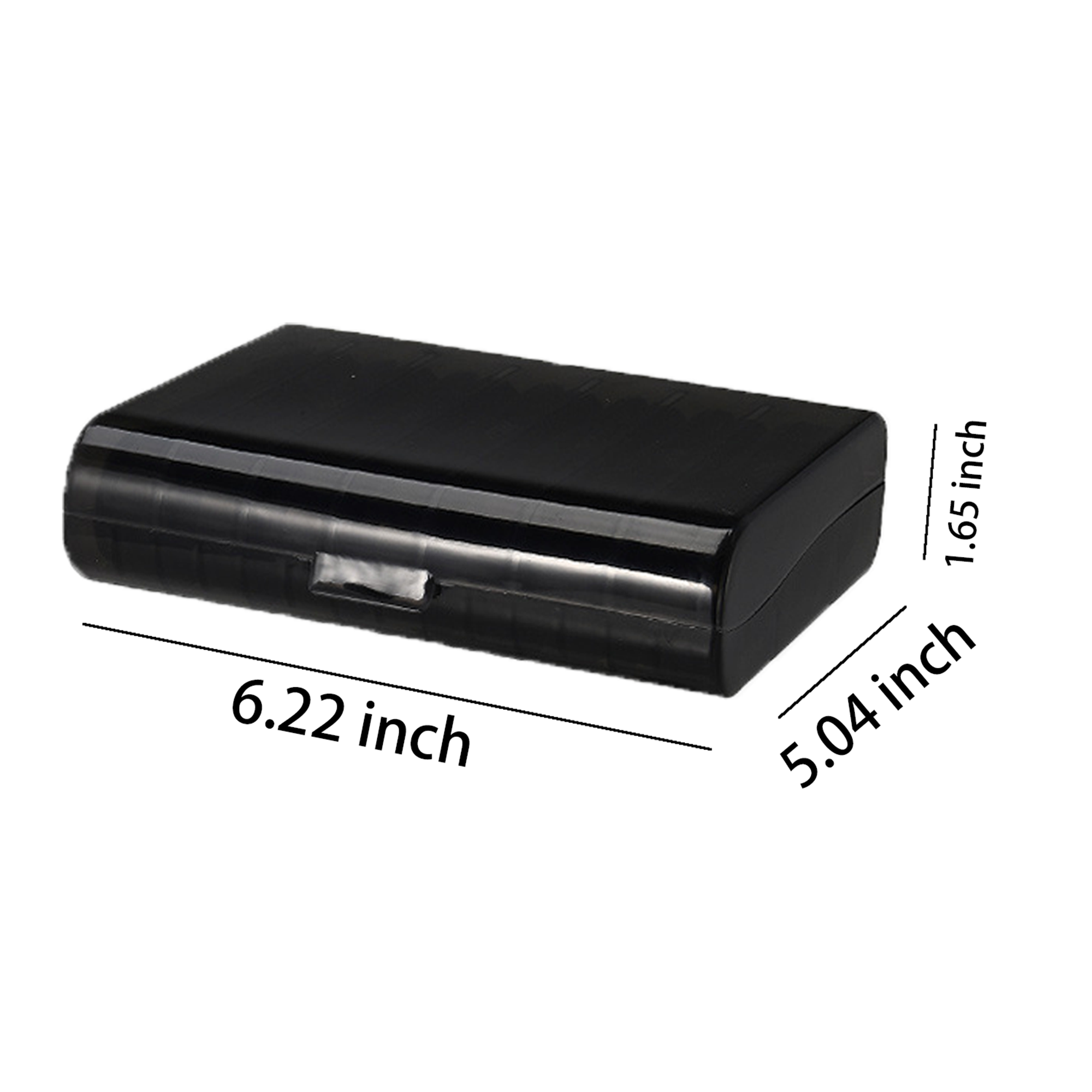 AM/PM Weekly Pill Organizer - Large Compartments 2