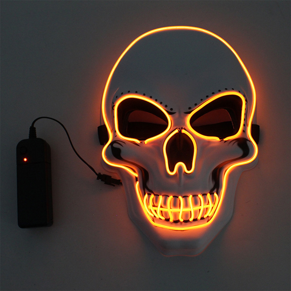 Halloween LED Skeleton Luminous Mask 6
