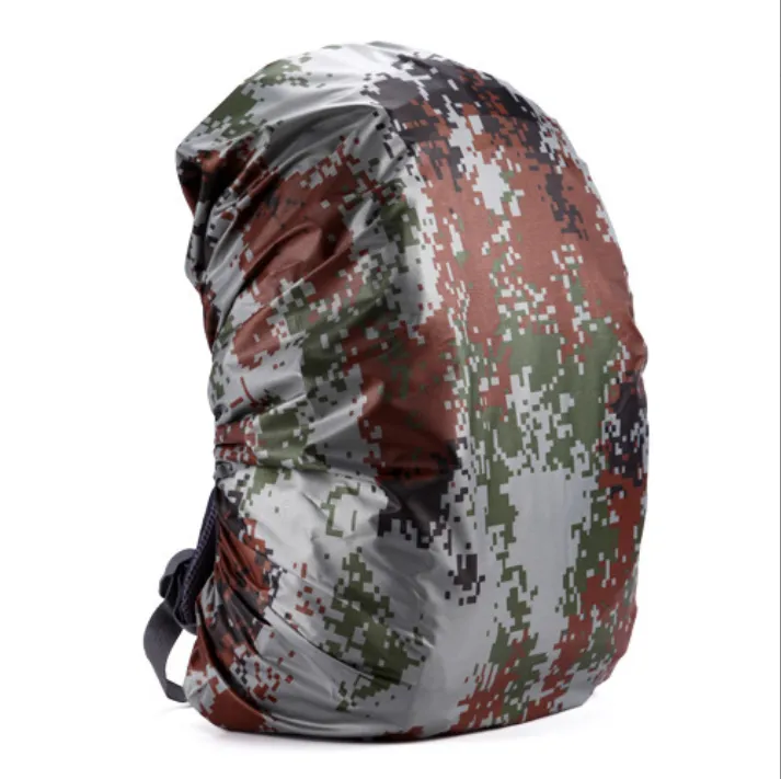 35L Polyester Waterproof Backpack Rain Cover 4