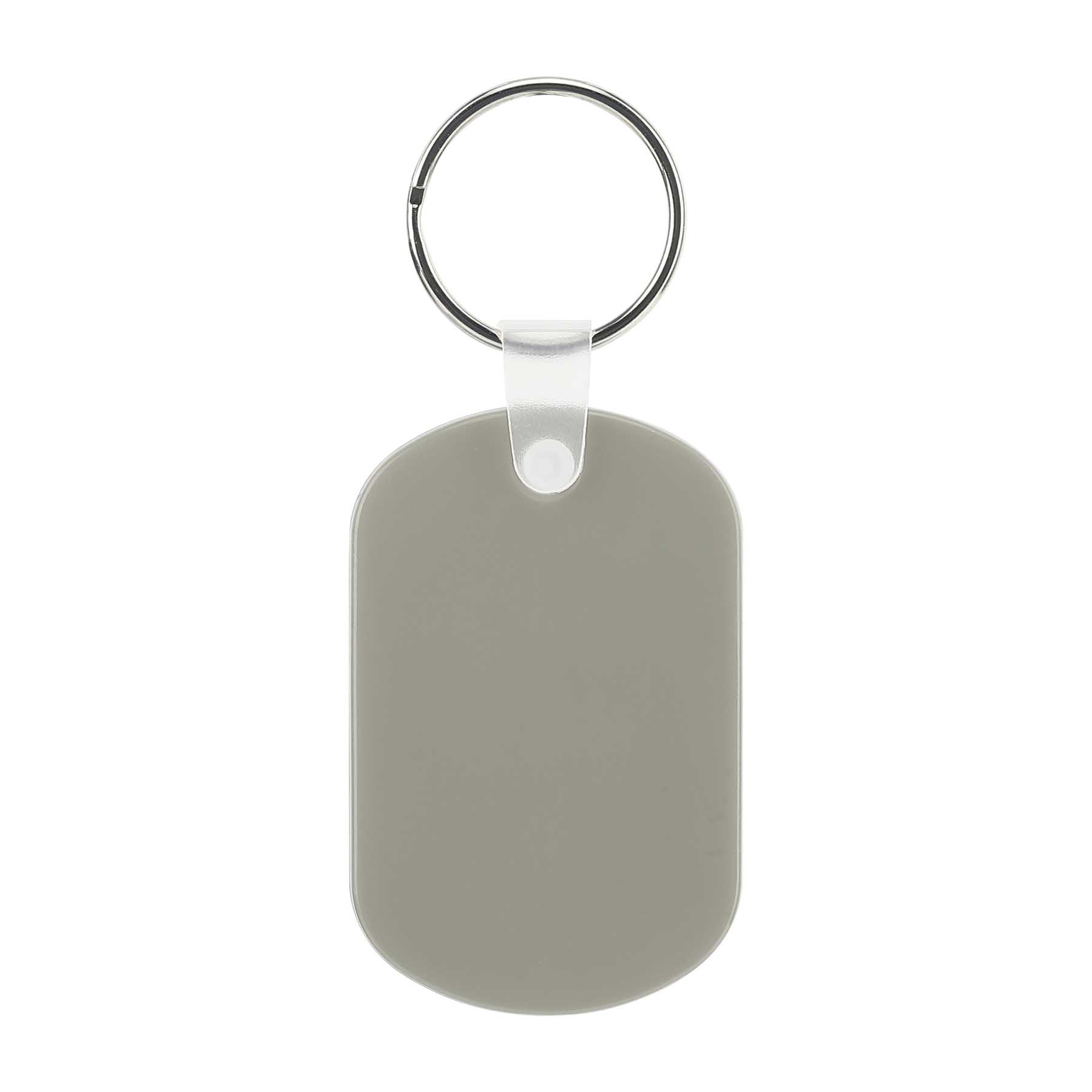 PVC Oval Vinyl Keychain 8