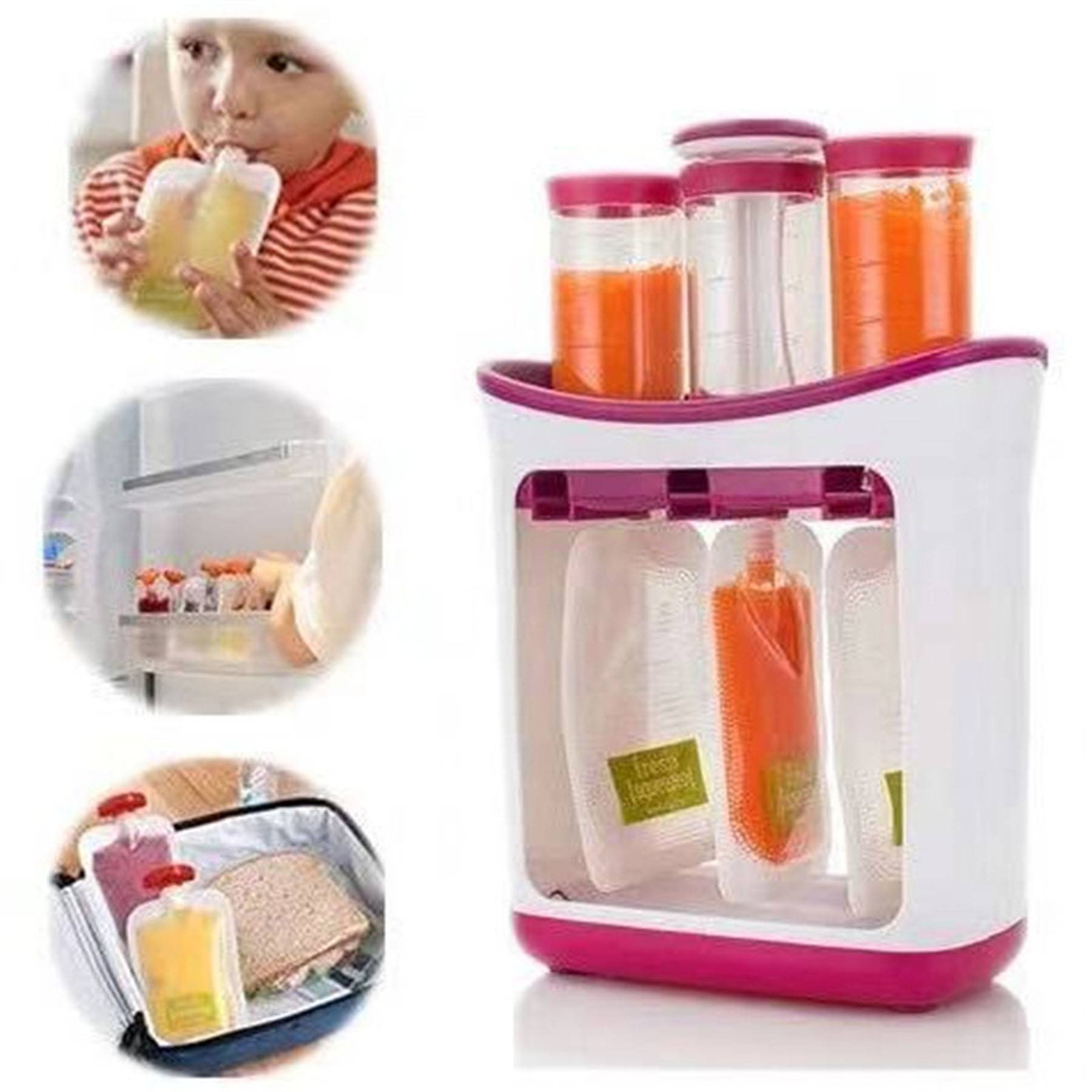 Squeeze Station for Homemade Baby Food 10