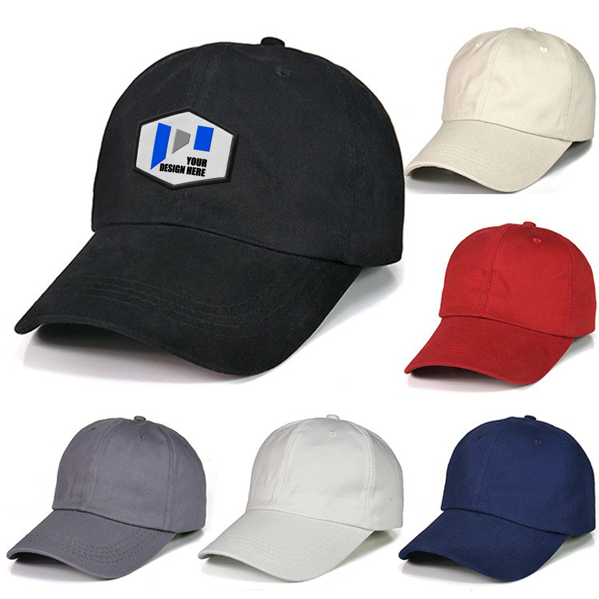 6 Panel Softtop Baseball Runner Cap w/ Metal Buckle 8
