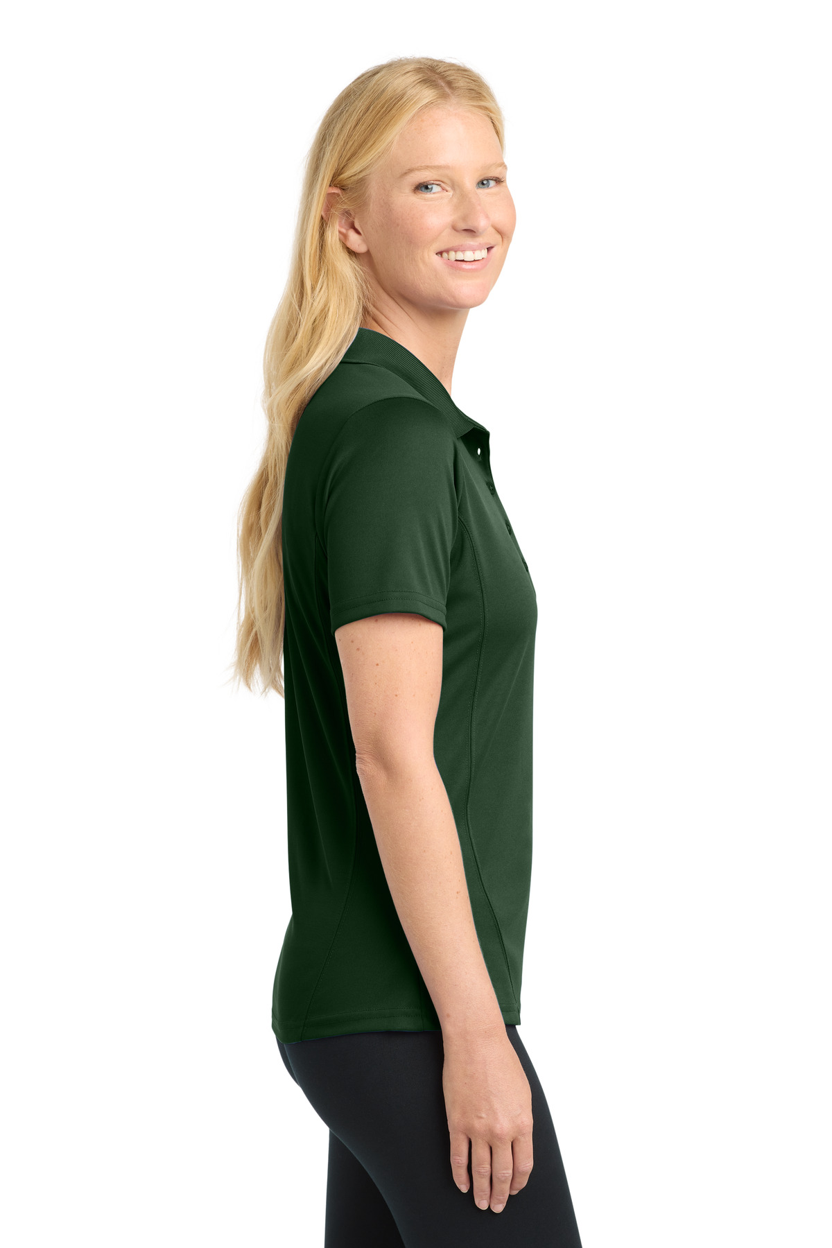 Sport-Tek Women's Dry Zone Raglan Accent Polo. L475 45