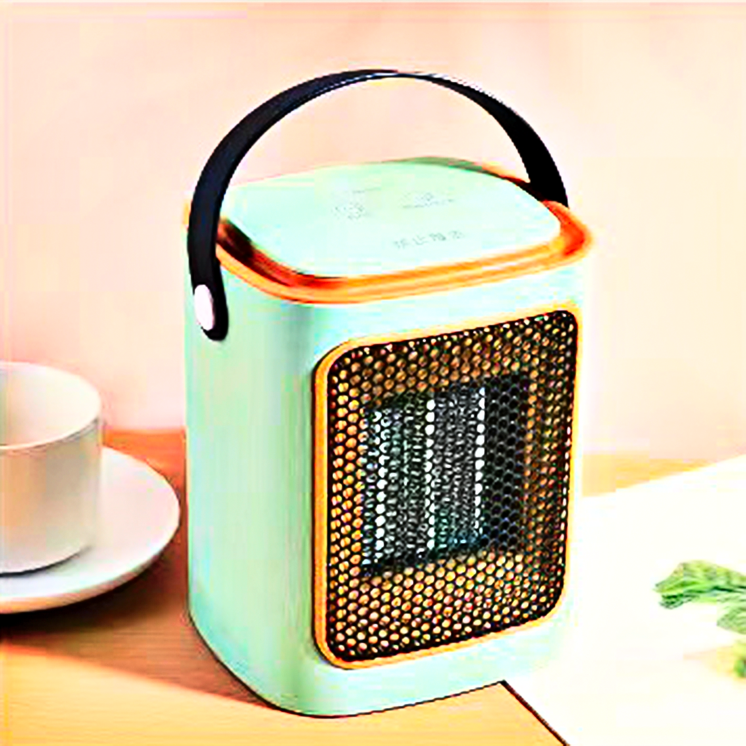 Office Household 1000W Heater Dual-Purpose Cooling/Heating 3