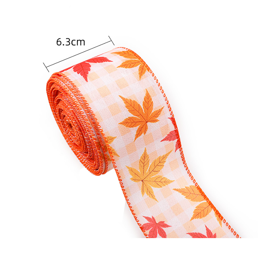 10 yards Thanksgiving Harvest Festival Decorative Ribbon 1