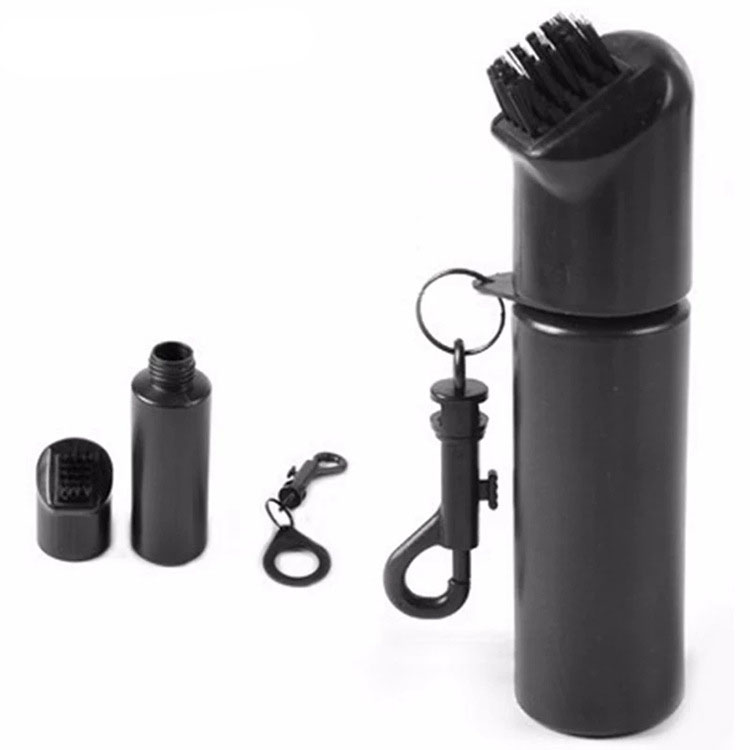 Plastic Golf Ball Cleaning Brush w/ Water Bottle 3