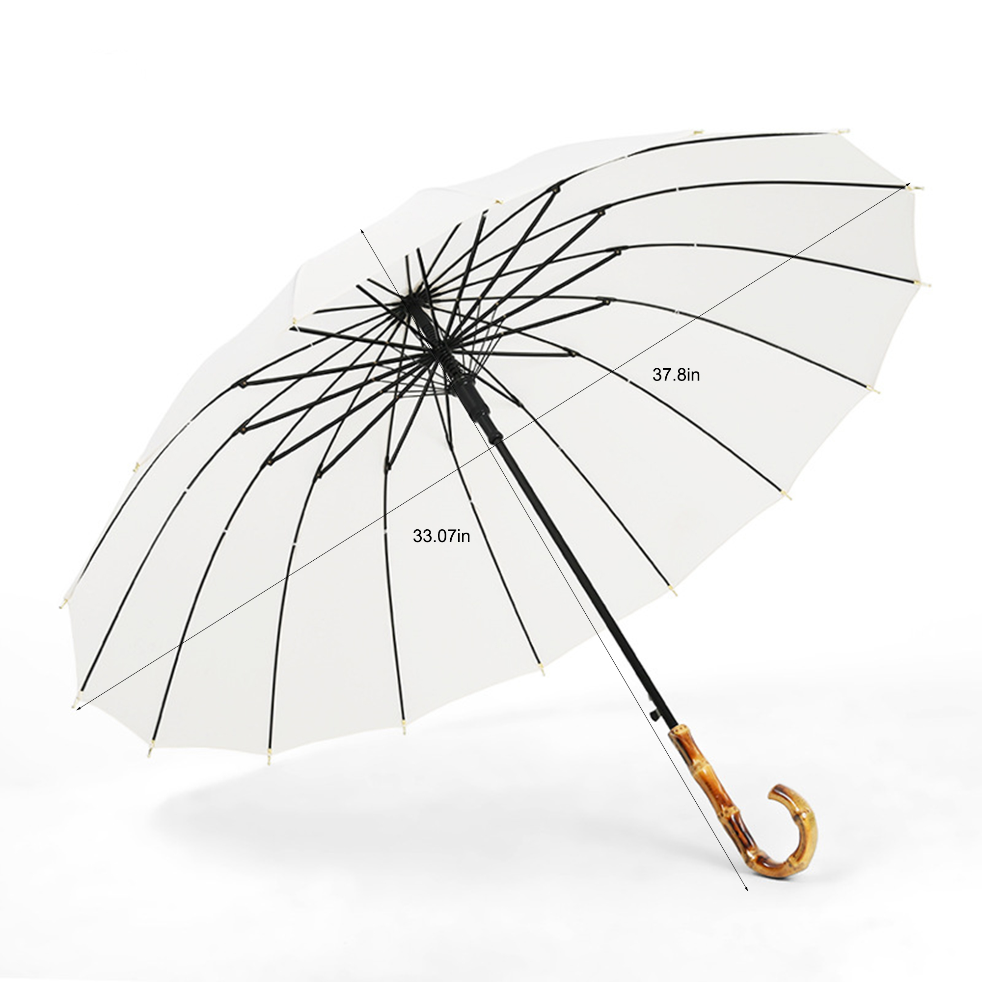 Bamboo Handle Umbrella 2