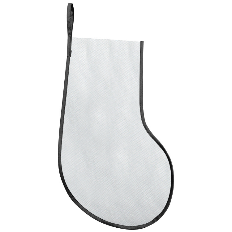 Custom Christmas Stocking With Colored Trim 8