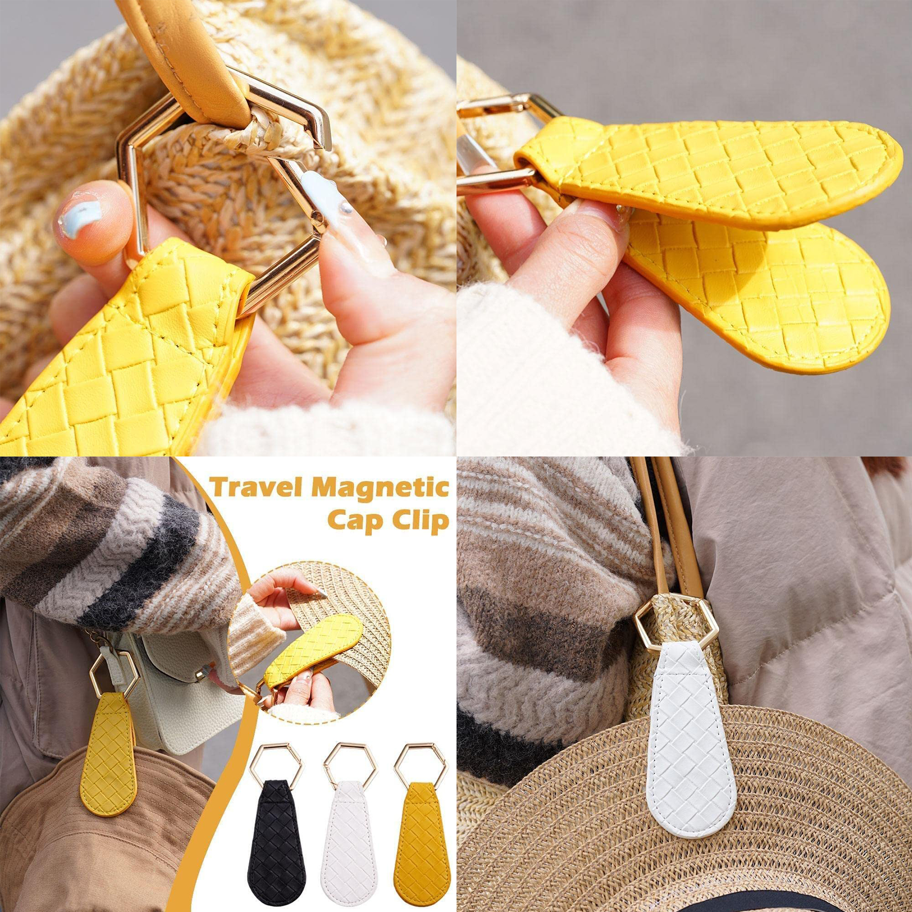 Water Drop Hat Bag Clip Sunhat Clip