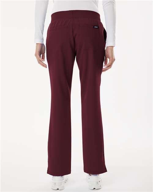Women's Petite Sizes Xenos Essential Knit-Waist Scrub Pants - W20001P 48
