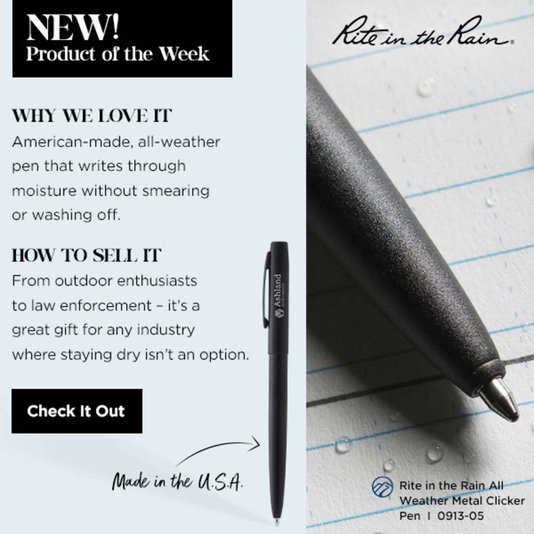 Rite in the Rain All Weather Metal Clicker Pen 13