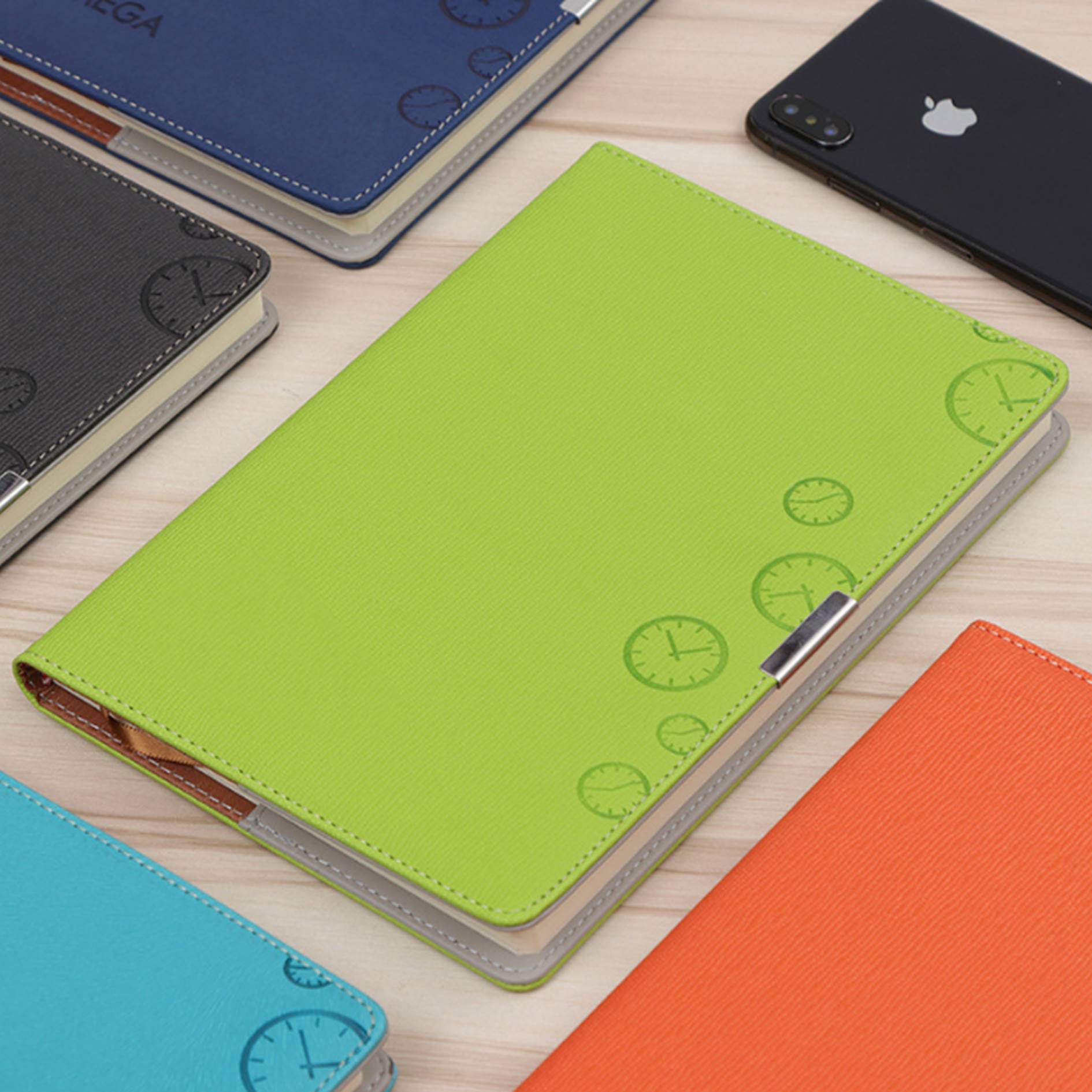 PU Leather Notebook With Pen Business Set 5
