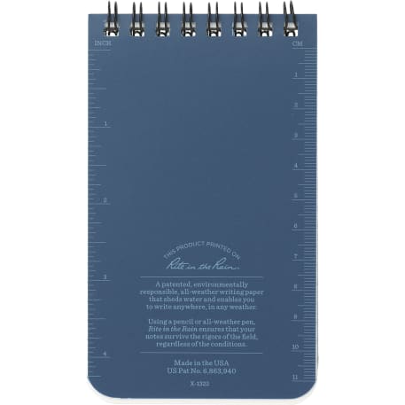 3” x 5” Rite in the Rain Top Spiral Notebook 113