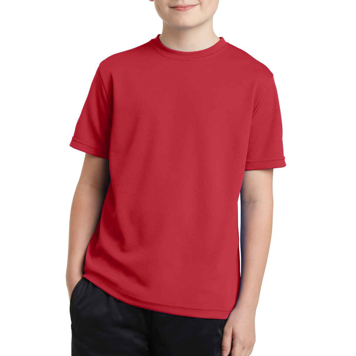 Sport-Tek® Youth PosiCharge™ RacerMesh® Tee 68