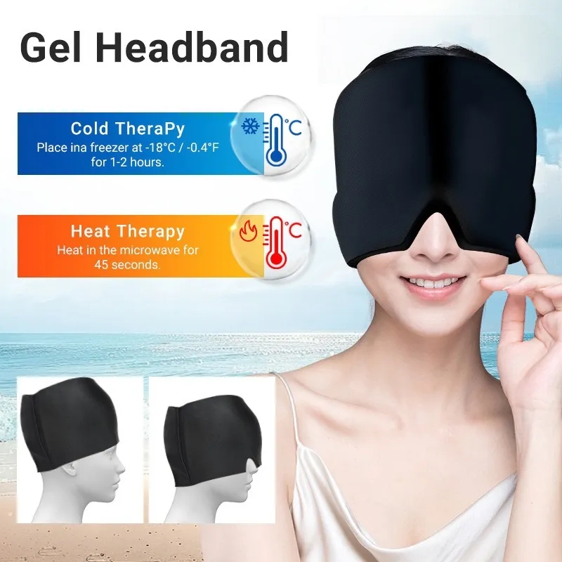 Headache Relieving Ice Facial Mask Cap 5