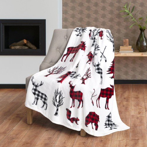 Full Sublimation Sherpa Throw Blanket - 40"x60" 2