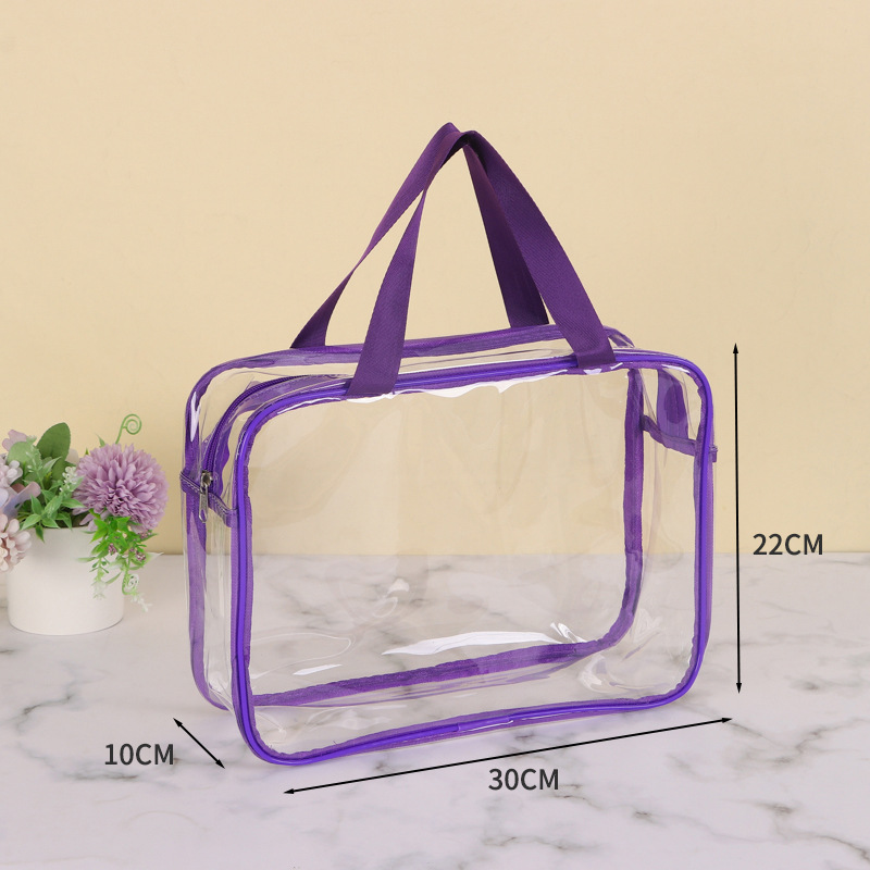 Clear Tote Bag With Zipper 3