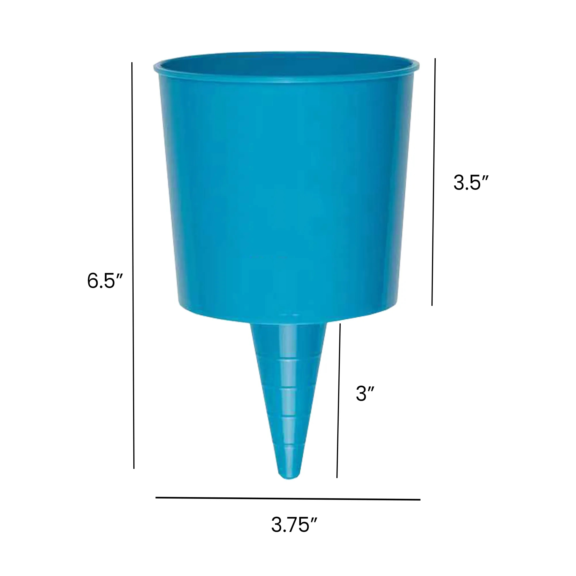 Versatile Cup Holder for Outdoor Beach and Camping 3.5" x 3" 5