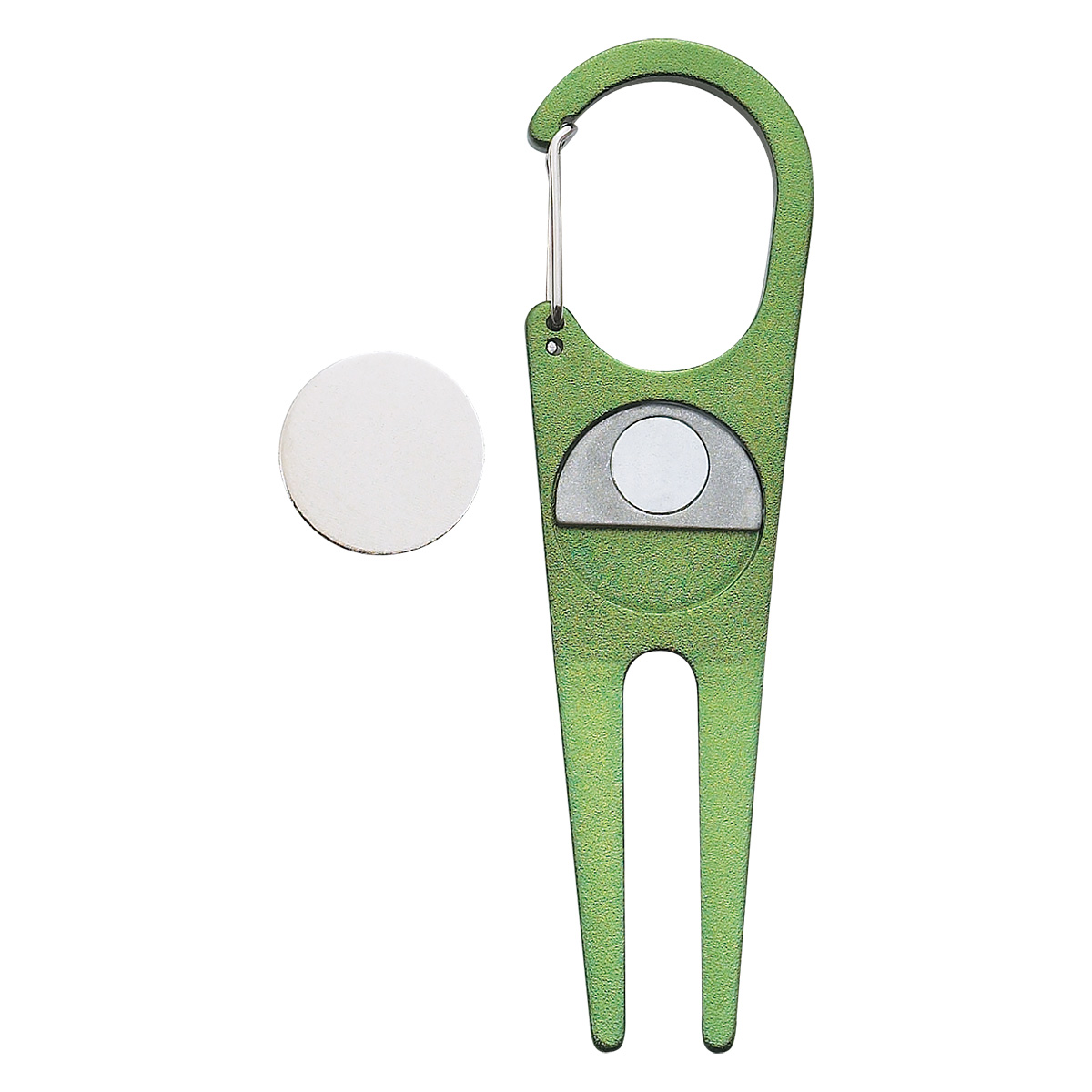 Aluminum Divot Tool With Ball Marker 15