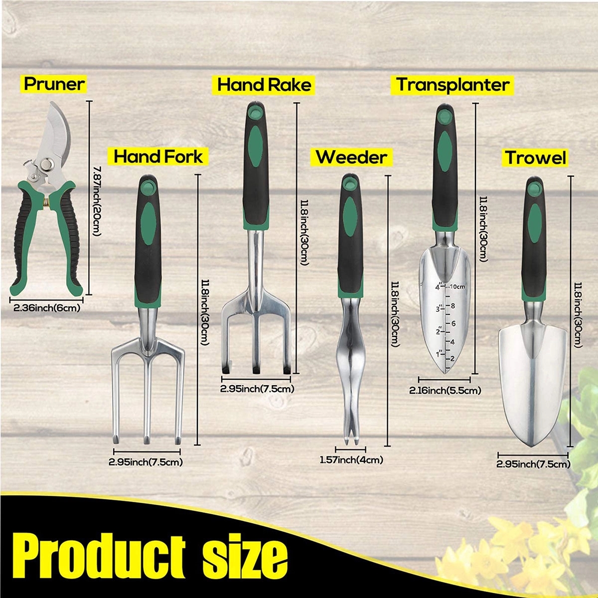 11 Piece Garden Tool Set 6