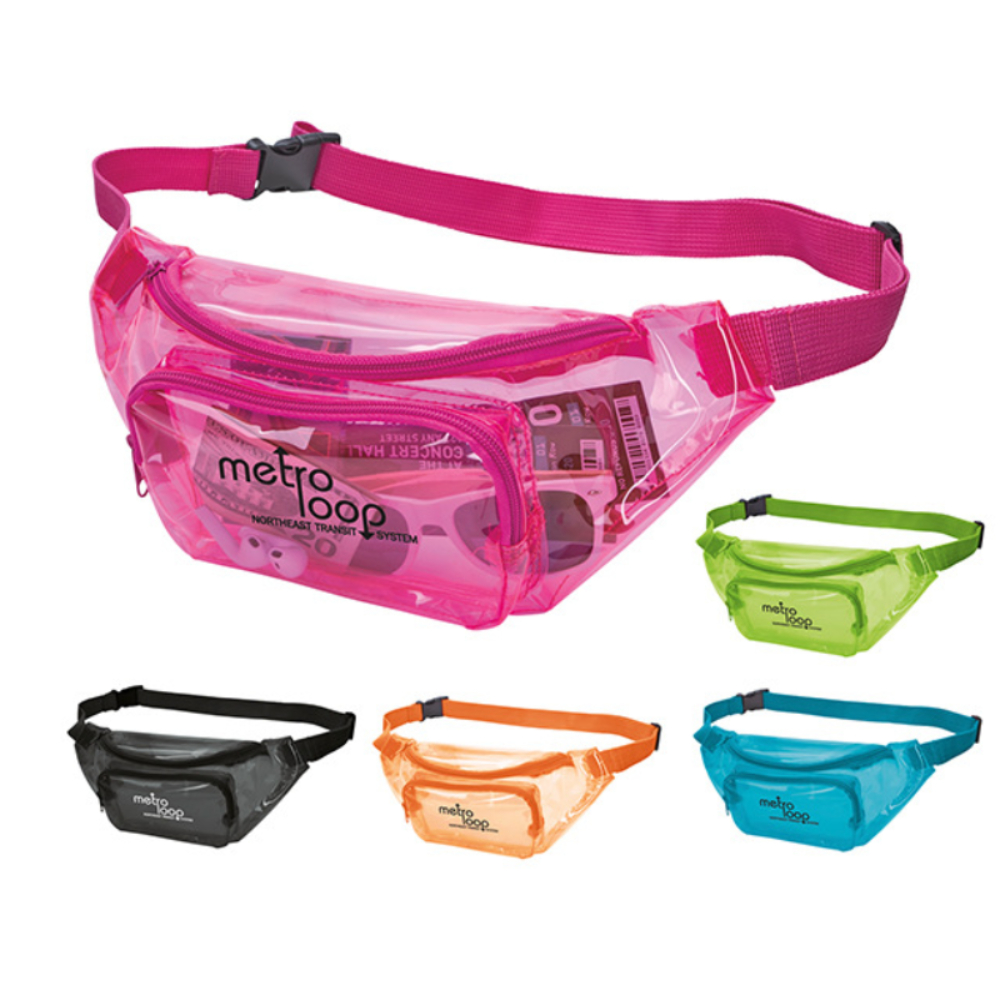 Color Transparent PVC Fanny Pack 2