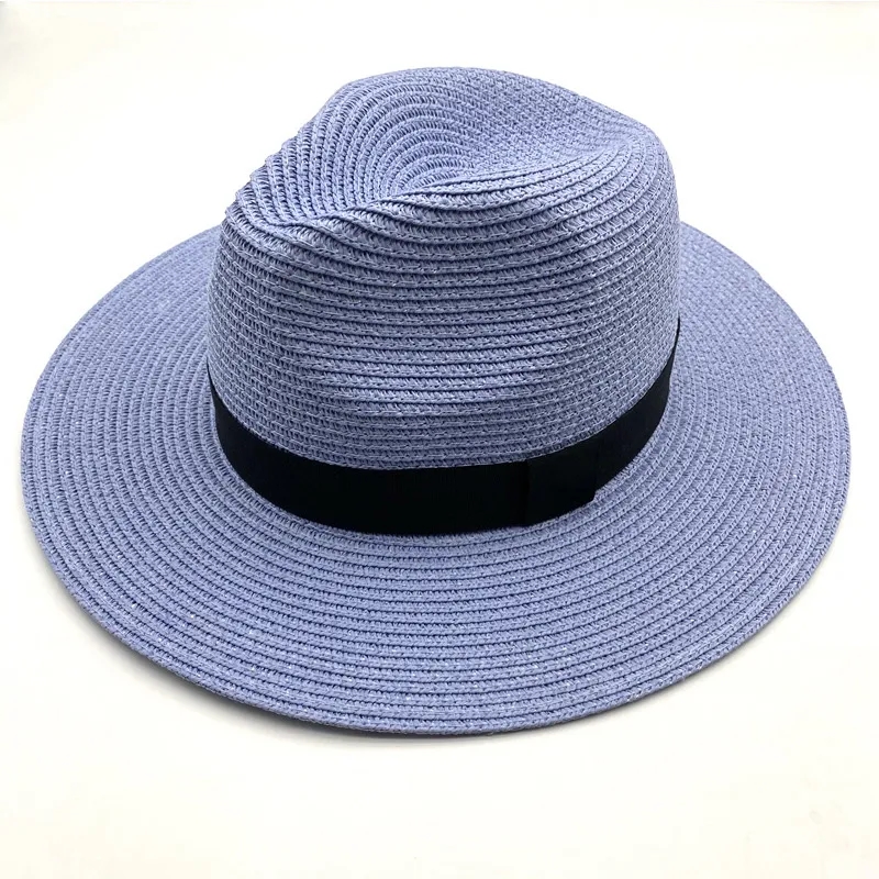 Beach Panama Hats Paper Women Men Straw 8