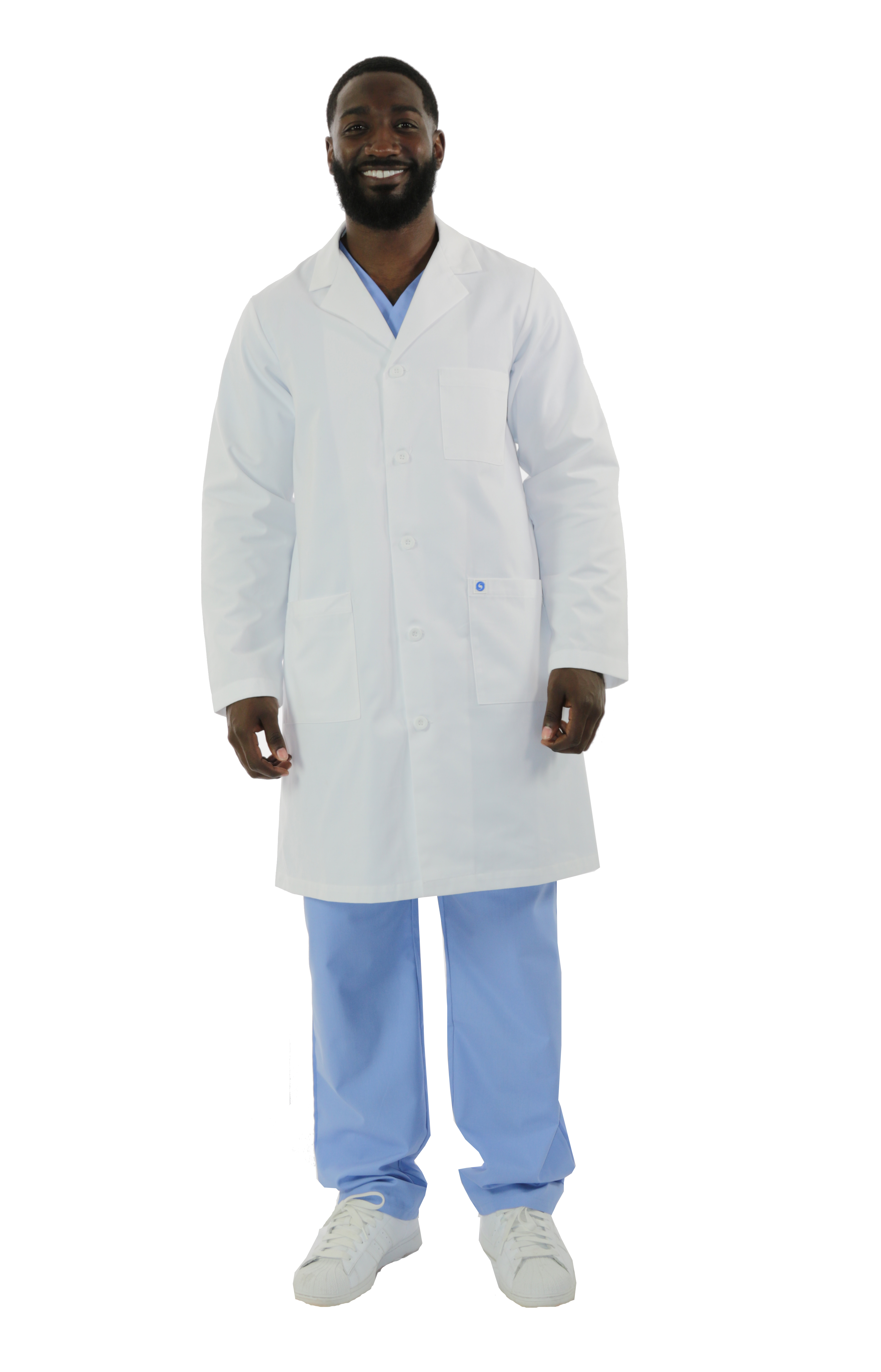 40” Twill Antimicrobial Lab Coat