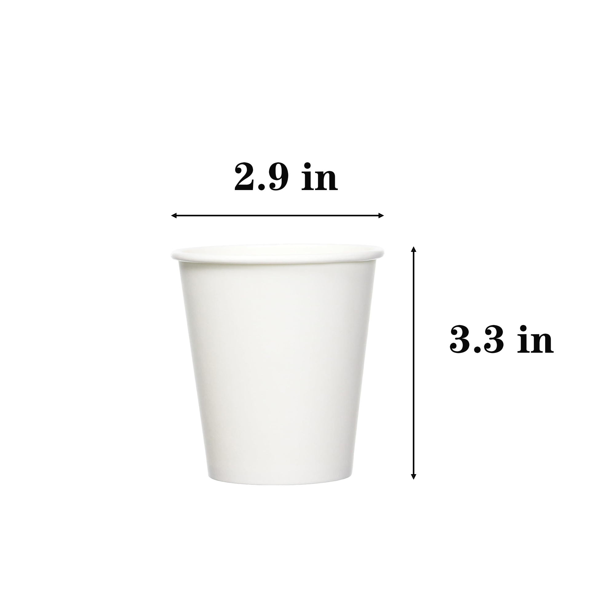 8 oz Custom Disposable Paper Cup 2