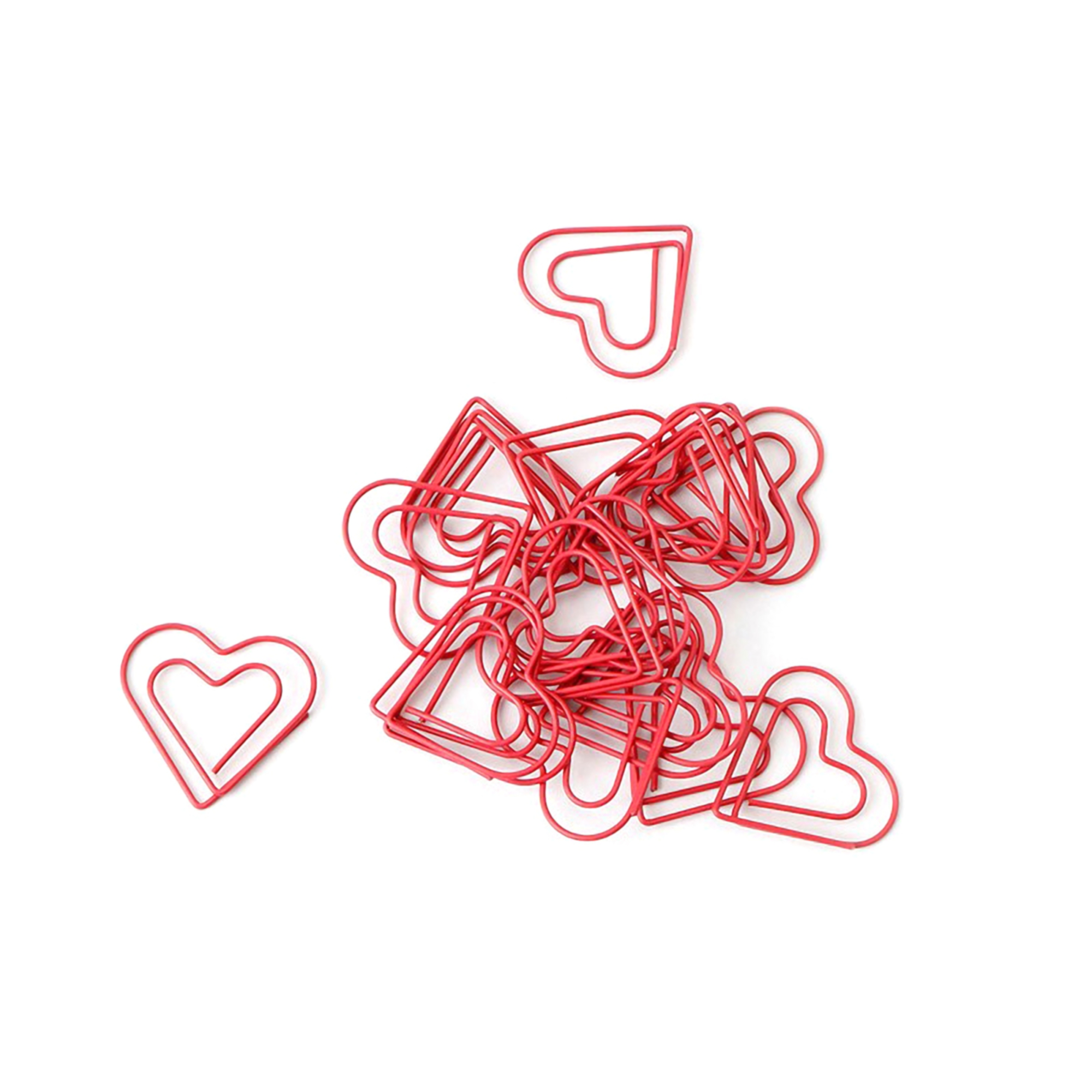 Heart Shaped Paper Clips w/Tin Container 4