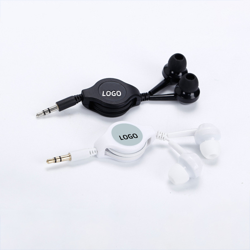 Earbuds With Retractable Wire 1