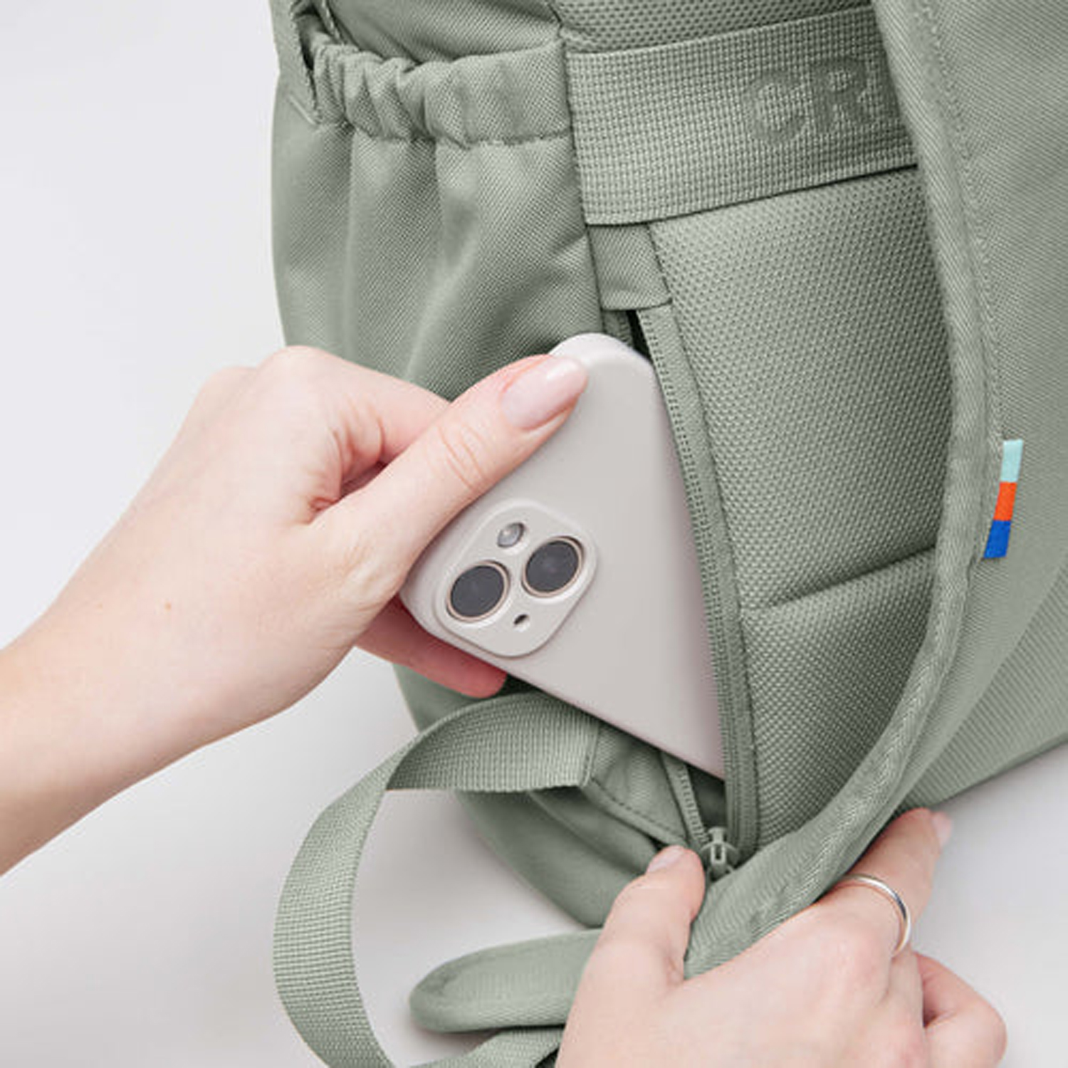 GOT BAG® FLAP PACK – GOTS Certified Ocean Plastic Backpack 4