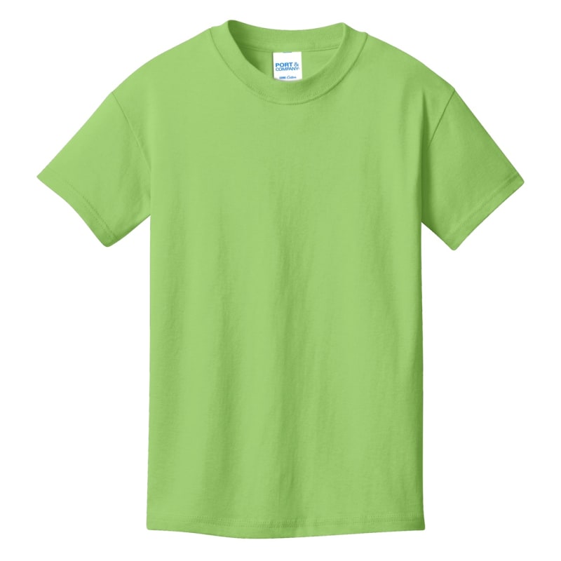 Port & Company - Youth Core Cotton Tee. 146